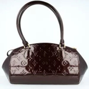 Louis Vuitton Sherwood Handbag Monogram Vernis Amarante Purple h